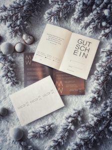 Perfekt zum Verschenken: Unsere Oscar-Gutscheine können im Geschäft aber auch über Social Media erworben werden! 